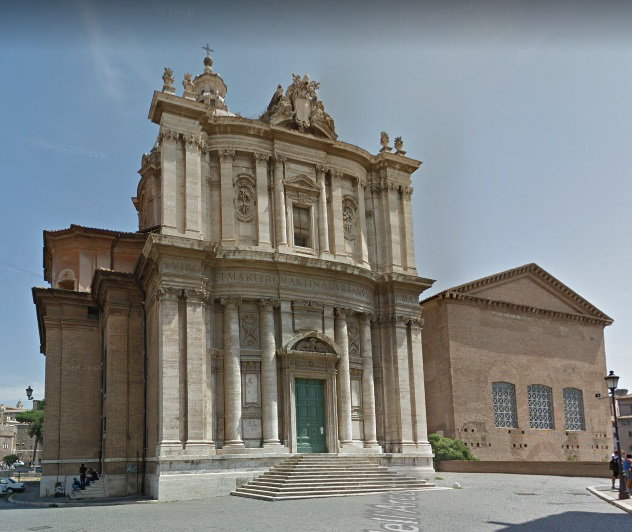 Chiesa dei ss. luca e martina